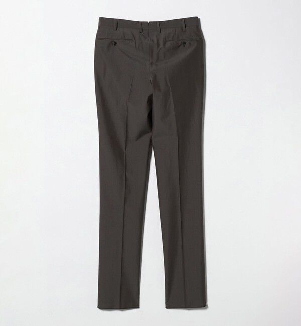 UNITED ARROWS「ポプリン 1プリーツ スラックス R-MODEL」|スラックス|