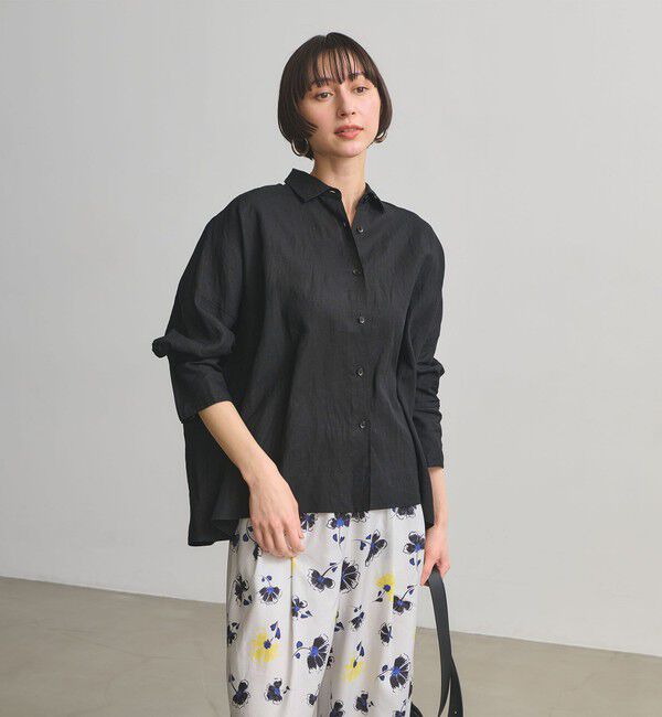 UNITED ARROWS「リネン ドルマン シャツ ‐ウォッシャブル‐」|シャツ・ブラウス|
