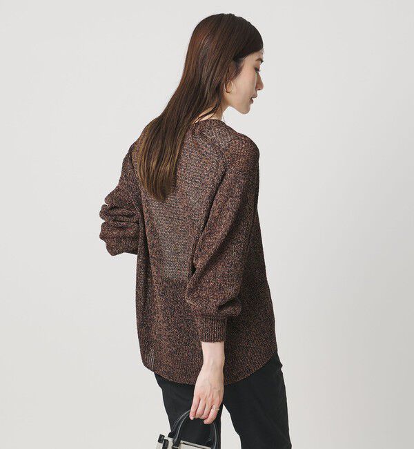 UNITED ARROWS「ペーパー Vネック カーディガン」|カーディガン|