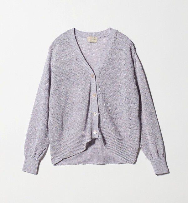 UNITED ARROWS「ペーパー Vネック カーディガン」|カーディガン|