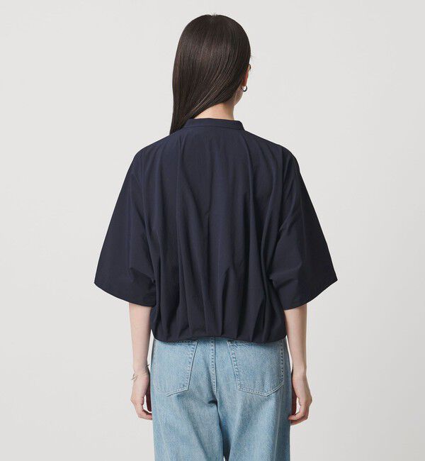 UNITED ARROWS「メロー フリル シャツ ブラウス ‐防しわ 吸水速乾 UVカット 遮熱性 接触冷感 ウォッシャブル‐」|シャツ・ブラウス|