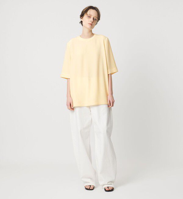 AEWEN MATOPH「＜AEWEN MATOPH＞ショルダーパッド Tブラウス ‐ ウォッシャブル ‐」|シャツ・ブラウス|