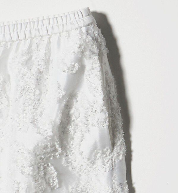 UNITED ARROWS「ラメ カット ジャガード ストレート パンツ ‐ウォッシャブル‐」|チノ|