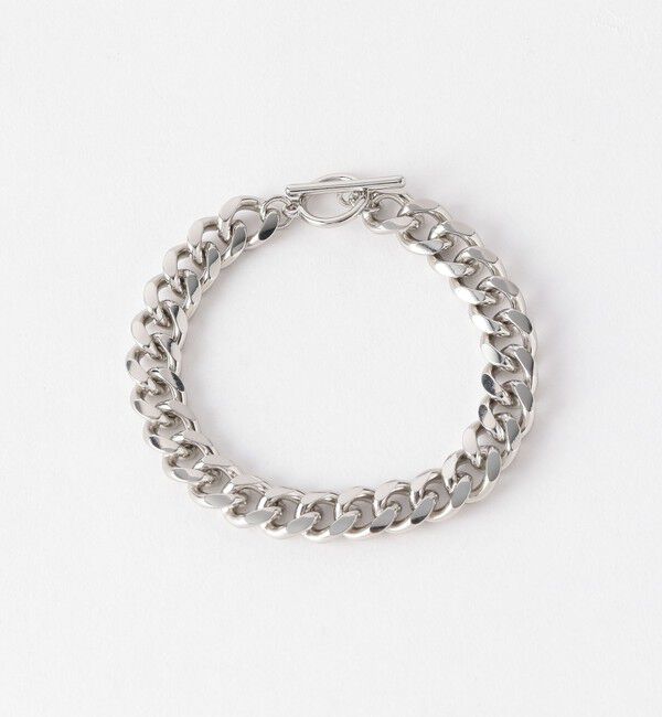 UNITED ARROWS green label relaxing「＜green label relaxing＞フラットチェーン ブレスレット」|ブレスレット・バングル|