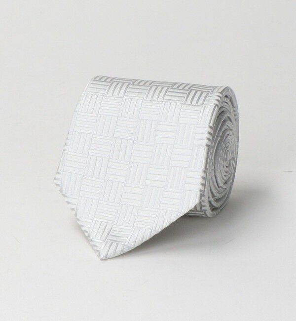 UNITED ARROWS green label relaxing「GLR シルク フォーマル 8.0cm ジオメトリック ネクタイ」|ネクタイ・蝶ネクタイ|