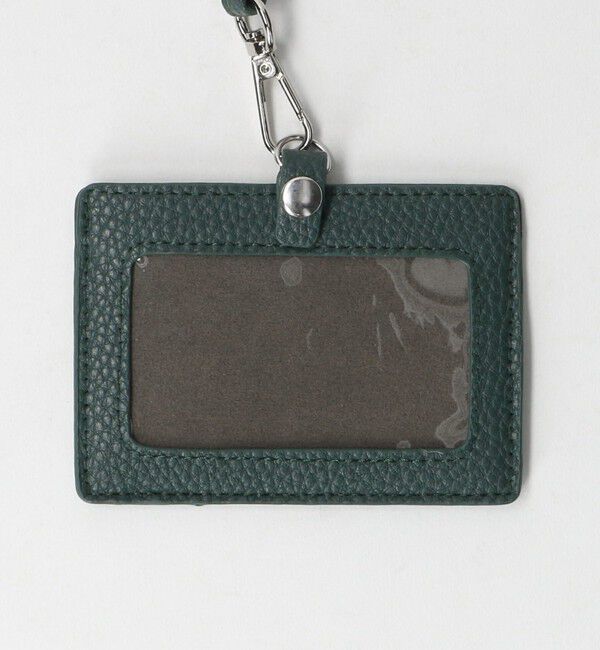 UNITED ARROWS green label relaxing「シボ レザーライク ID ホルダー」|名刺入れ・カードケース|