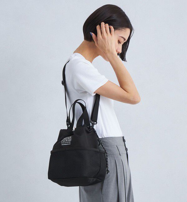 UNITED ARROWS green label relaxing「【別注】＜FREDRIK PACKERS＞ WHIP バッグ」|ショルダー・メッセンジャー|BLACK