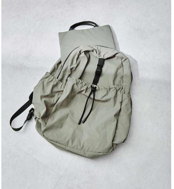 UNITED ARROWS green label relaxing「【WEB限定】バックパック（ソフトPCバッグ付） / リュック / A4 / 通勤」|リュック|OLIVE