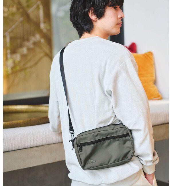 UNITED ARROWS green label relaxing「【別注】＜KELTY＞GLR アーバン  レクタングル ジップ ショルダーバッグ」|ショルダー・メッセンジャー|OLIVE