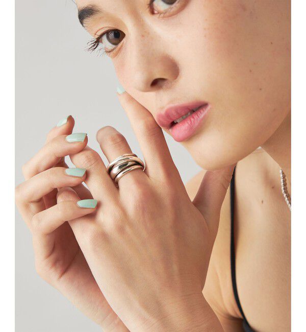 EMMEL REFINES「【別注】＜PHILIPPE AUDIBERT＞PA SP PLUMP 4LINE リング＜Select by EMMEL REFINES＞」|リング|SILVER