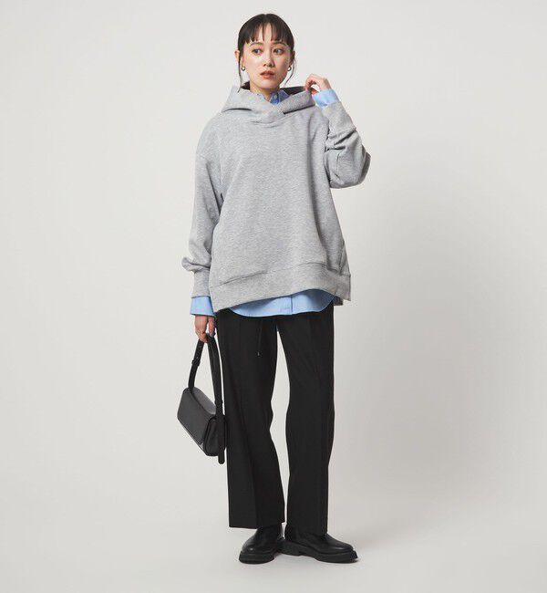 UNITED ARROWS green label relaxing「【WEB限定】＜at ease＞ダンボール フーディ」|パーカー|