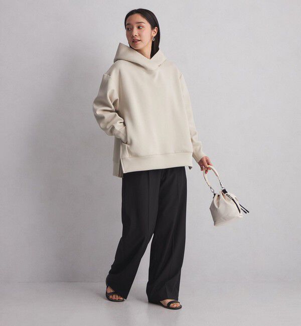 UNITED ARROWS green label relaxing「【WEB限定】＜at ease＞ダンボール フーディ」|パーカー|