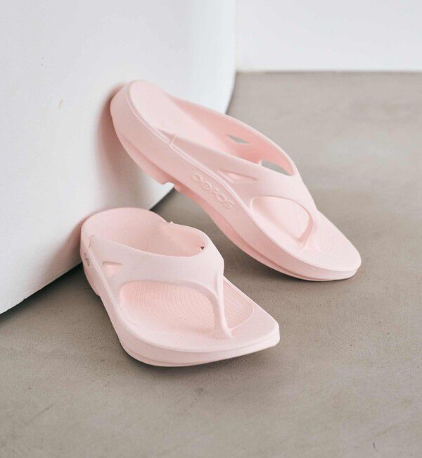 UNITED ARROWS green label relaxing「＜OOFOS＞OOriginal サンダル」|サンダル|LT.PINK