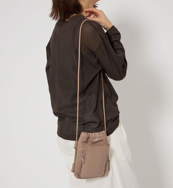 UNITED ARROWS green label relaxing「ソフト モバイル&times;ウォレット ポシェット / スマホショルダー」|ショルダー・メッセンジャー|