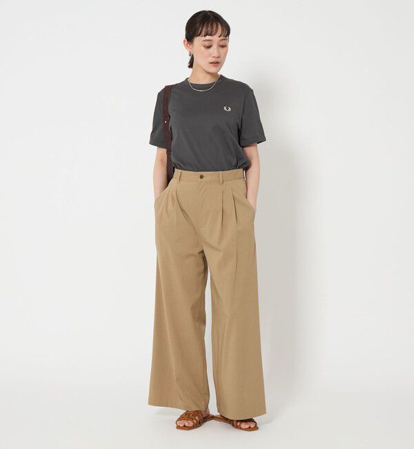 UNITED ARROWS green label relaxing「＜FRED PERRY＞リンガー Tシャツ」|Tシャツ・カットソー|