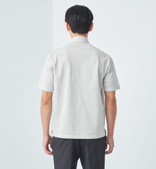 UNITED ARROWS green label relaxing「DUADRY CLEAN バーズアイ ボタンダウン ポロシャツ -吸水速乾・抗菌-」|ポロシャツ|