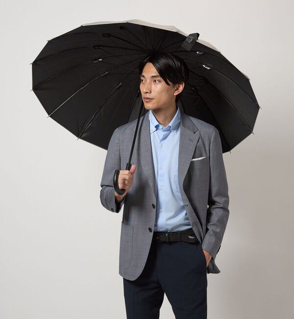 UNITED ARROWS green label relaxing「【別注】＜Wpc.＞GLR 16K シルバー レイン 長傘 / 晴雨兼用 / レイン / 日傘」|傘|