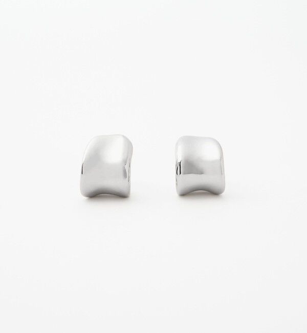 UNITED ARROWS green label relaxing「【WEB限定】メルティ プレート ピアス」|ピアス|