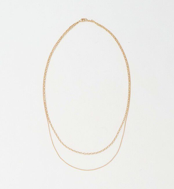 UNITED ARROWS green label relaxing「3WAY デザインチェーン 3連 ネックレス」|ネックレス|