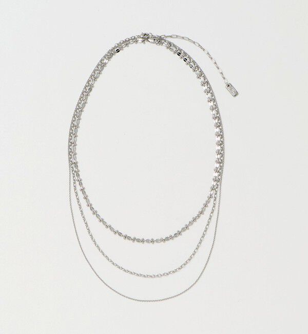 UNITED ARROWS green label relaxing「3WAY デザインチェーン 3連 ネックレス」|ネックレス|