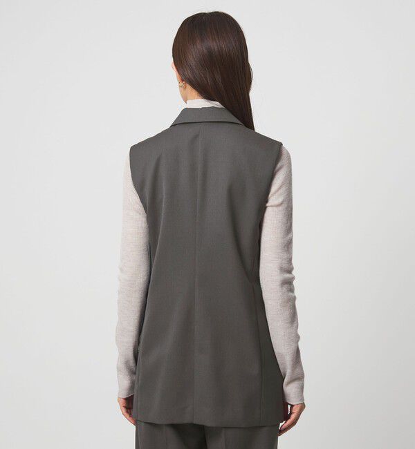 UNITED ARROWS green label relaxing「Greed グリード テーラード ジレ ウォッシャブル」|ベスト・ジレ|