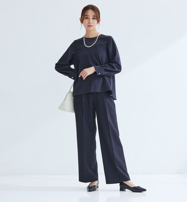 UNITED ARROWS green label relaxing「ライト ツイードライク パンツ」|その他|