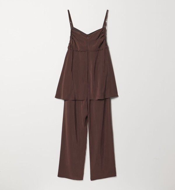 EMMEL REFINES「＜EMMEL REFINES＞EM レイヤード キャミ サロペット」|オールインワン|