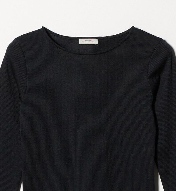 UNITED ARROWS green label relaxing「ブライトリブ ボートネック ロングスリーブ カットソー」|Tシャツ・カットソー|