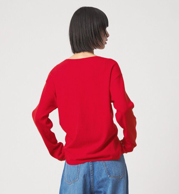 EMMEL REFINES「＜EMMEL REFINES＞EM アシメタック ボタン カーディガン」|カーディガン|