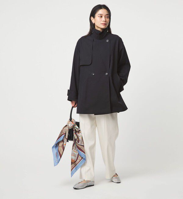 UNITED ARROWS green label relaxing「［size SHORTあり］ミドル トレンチ コート 撥水」|トレンチコート|
