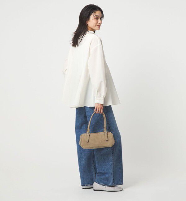 UNITED ARROWS green label relaxing「［size SHORTあり］ミルフィーユ フレア ブラウス」|シャツ・ブラウス|