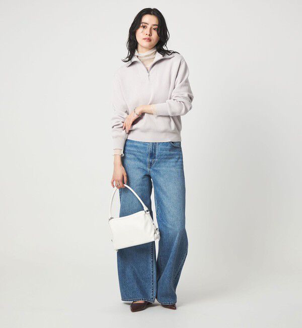 UNITED ARROWS green label relaxing「シアー ドット タートルネック カットソー」|Tシャツ・カットソー|