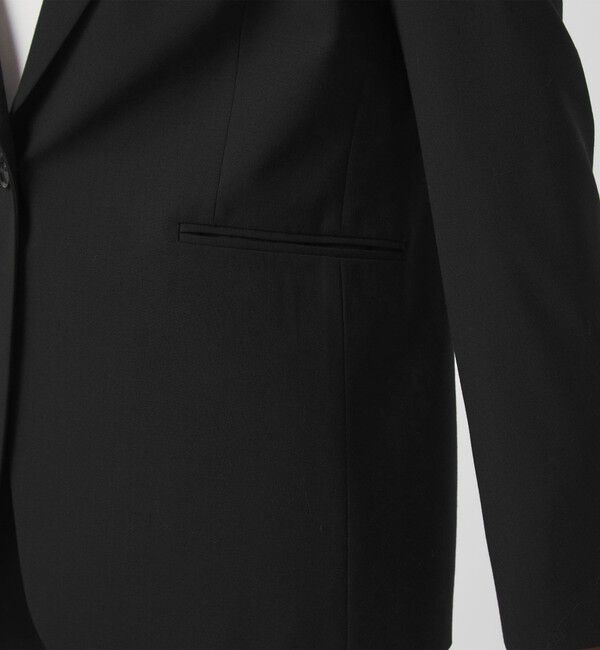 UNITED ARROWS green label relaxing「［size SHORTあり］カチリラ シングル テーラード ジャケット ブラック 」|テーラードジャケット|