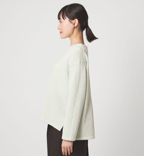 UNITED ARROWS green label relaxing「スラブ ニット プルオーバー ウォッシャブル」|ニット・セーター|