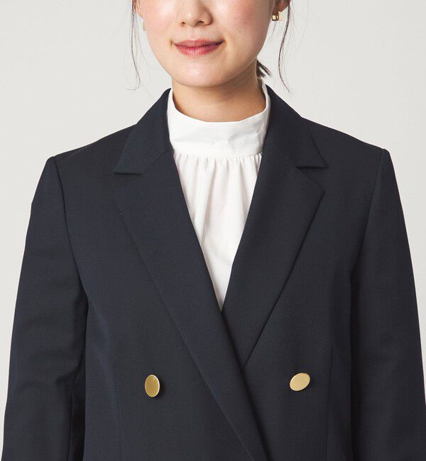 UNITED ARROWS green label relaxing「［size SHORTあり］ハイネック ボリューム スリーブ ブラウス」|シャツ・ブラウス|