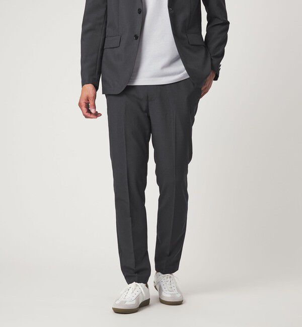 UNITED ARROWS green label relaxing「【WEB限定】JUST fit ドライポリエステル ナロー セットアップ -吸水速乾-」|テーラードジャケット|