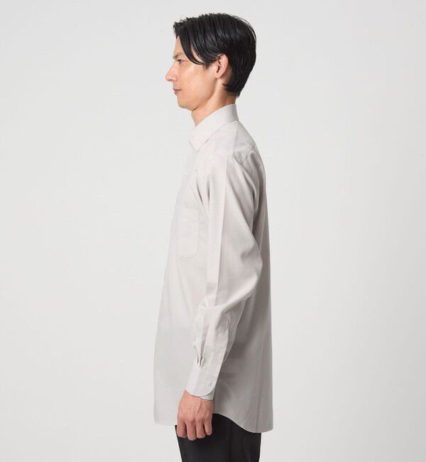 UNITED ARROWS green label relaxing「コットン ブロード ワイドカラー ドレスシャツ -形態安定-」|シャツ・ブラウス|