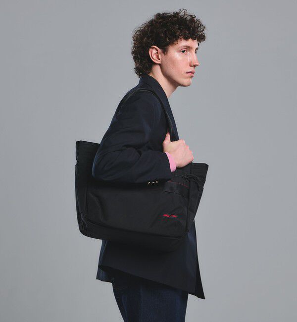 UNITED ARROWS green label relaxing「【別注】＜BRIEFING＞GLR NEO WIDE TOTE トートバッグ」|トートバッグ|BLACK