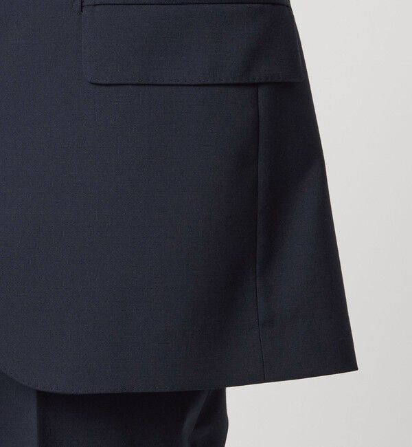 UNITED ARROWS green label relaxing「MODERATION SUIT 2B HC/BW- モデレーション スーツ ジャケット ＆ パンツ 上下セット 裾仕上げ済 -ストレッ」|スーツ|