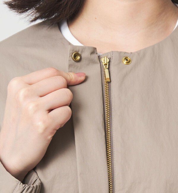 UNITED ARROWS green label relaxing「［size SHORTあり］ウエスト ギャザー ブルゾン」|ブルゾン・スタジャン|