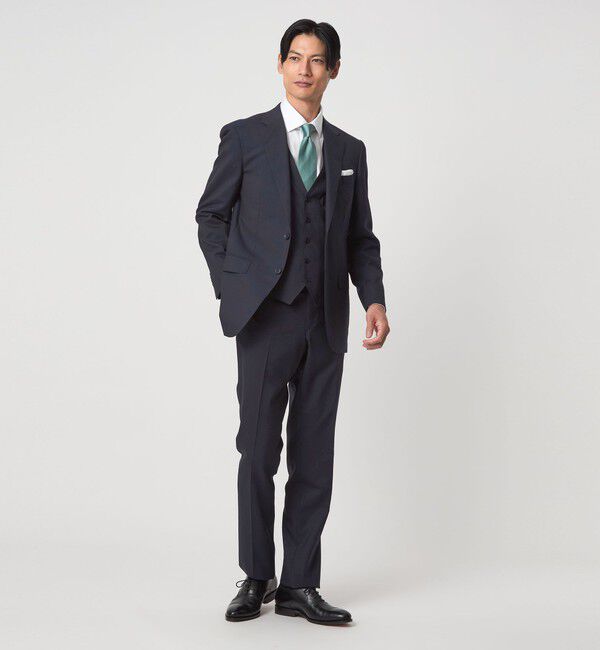 UNITED ARROWS green label relaxing「REDA トロピカル 無地 5B スーツベスト」|スーツ|