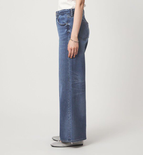 UNITED ARROWS green label relaxing「【別注】＜Healthy DENIM＞ワイド フレア デニム パンツ」|デニム|