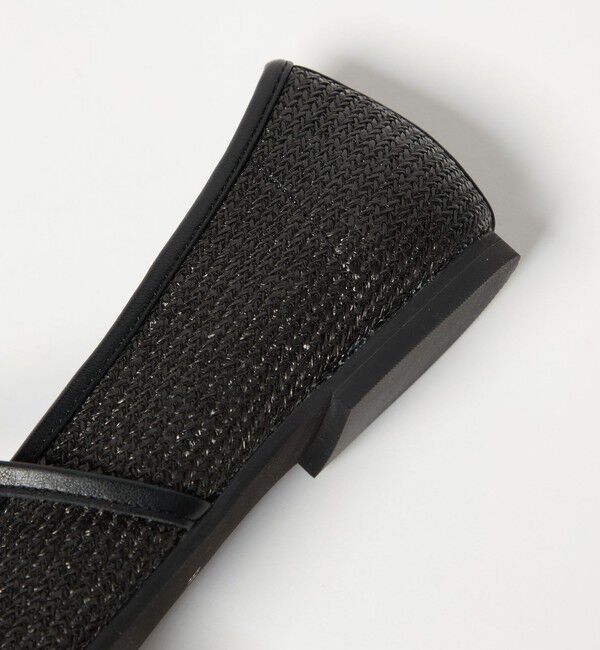 UNITED ARROWS green label relaxing「スクエアストラップ フラットシューズ」|パンプス|