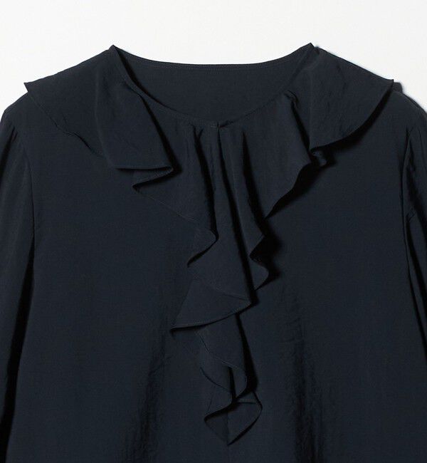 UNITED ARROWS green label relaxing「ラッフル ブラウス」|シャツ・ブラウス|