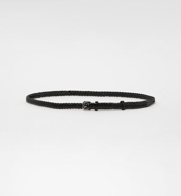 UNITED ARROWS green label relaxing「レザー ナロー メッシュベルト」|ベルト|