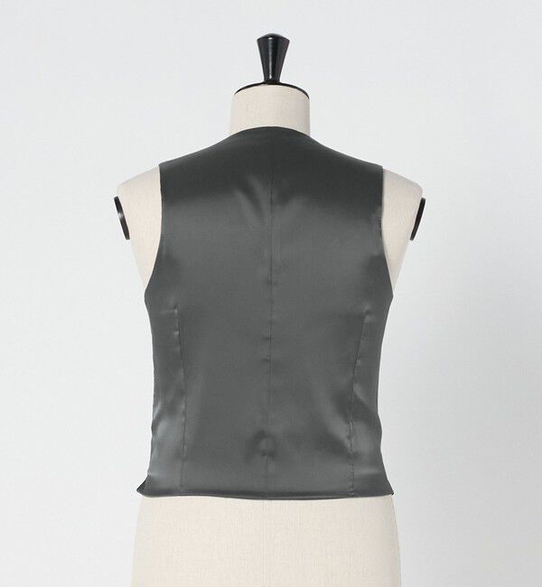 UNITED ARROWS green label relaxing「A+ TWPU トロピカル無地 スリム 5B セットアップ ベスト -ウォッシャブル-」|スーツ|