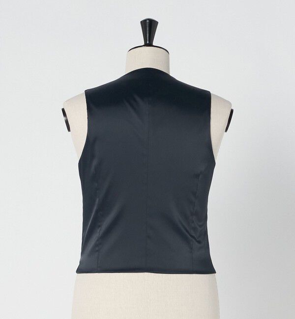 UNITED ARROWS green label relaxing「A+ TWPU トロピカル無地 スリム 5B セットアップ ベスト -ウォッシャブル-」|スーツ|