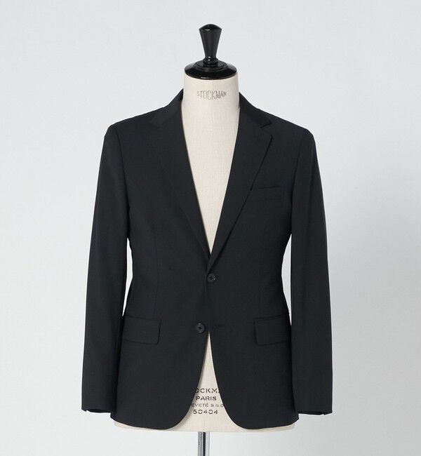 UNITED ARROWS green label relaxing「A+ TWPU トロピカル無地 2B スリム セットアップ ジャケット -ウォッシャブル・ストレッチ-」|スーツ|