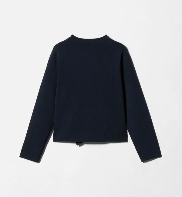 UNITED ARROWS green label relaxing「フロント フリル ニット カーディガン」|カーディガン|