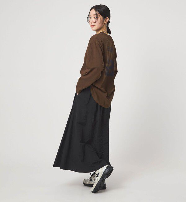 UNITED ARROWS green label relaxing「【WEB限定】＜at ease＞ナンバー プリント TEE」|Tシャツ・カットソー|